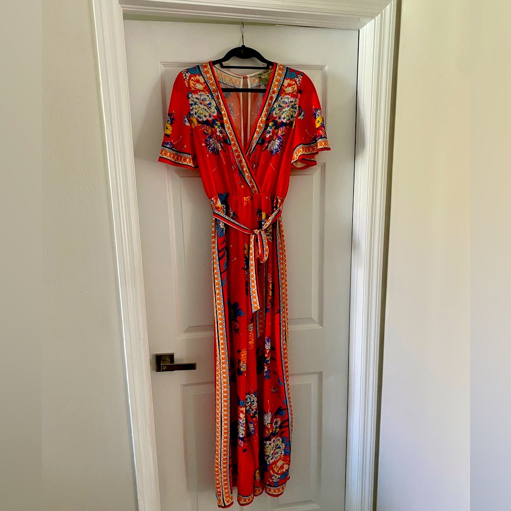 Open back jumpsuit